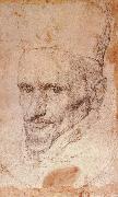 VELAZQUEZ, Diego Rodriguez de Silva y, Study of Head-Portrait